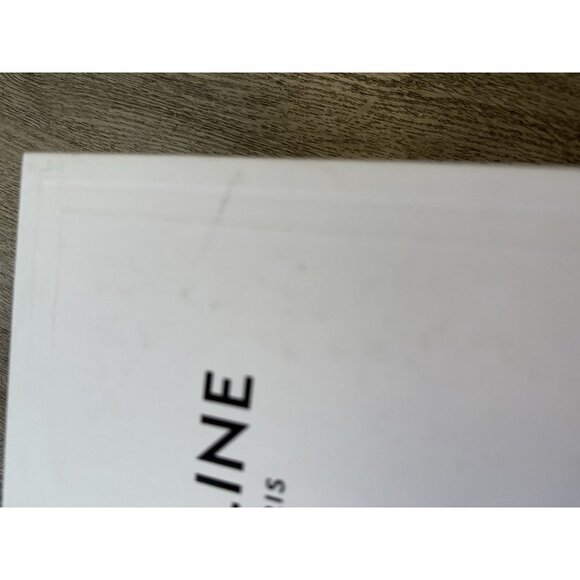 Authentic Celine Paris In Luco White Empty Shoe Storage Box 12.25” x 8.25”x 5” - Picture 5 of 8